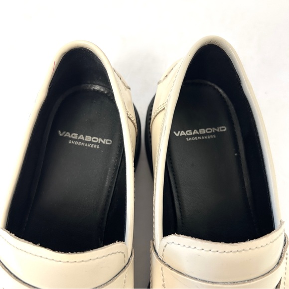 Vagabond Shoemakers Alex Loafer Shoe Poetcore Cream Beige Black Size EU 36 US 6 - Picture 9 of 15